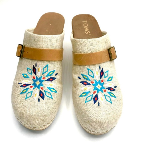 Toms Shoes - TOMS Elisa Open-Back Clogs